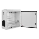 VEVOR Coffret Électrique Étanche Extérieur IP65, Boitier Électrique Mural Acier Laminé à Froid, 60x30x60 cm, avec Thermostat, Ventilateur, Capot de Protection, Porte à Clés, Montage sur Mur ou Poteau - image 11