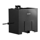 VEVOR Boîte de Ballast pour Tracteur 3 Points Catégorie 1, Charge Max. 363 kg, Boîte de Lest pour Tracteur et Chargeur, Volume 0,14 m³, en Acier Q235, avec Récepteur 55 mm, Porte Coulissante, Noir - image 10