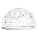 VEVOR Tente à Bulle Dôme, 4,5 x 2,9 m, Tente Igloo Transparente Résistante, 10 à 14 Personnes, avec Fenêtres, pour Extérieur, Camping, Terrasse, Arrière-cour, Fête, Anniversaire, Mariage - image 12