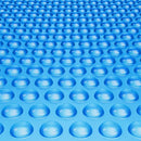 VEVOR Couverture solaire pour piscine, 10,97 x 5,49 m, bâches solaires rectangulaires pour piscine, épaisseur de 0,4 mm, protecteur de piscine pour piscine hors sol creusée, pour chauffer l'eau, bleu - image 2
