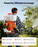 VEVOR Pulvérisateur à Dos Thermique, Moteur 63 cc 2,1 kW, Brumisateur à Dos à Essence avec Réservoir 16 L, Système Pulvérisation Poudre et Liquide, pour Entretien Cultures de Jardinage, Agriculture - image 3