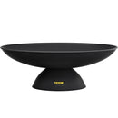 VEVOR Braséro Extérieur de Jardin Diamètre du Bol 76 cm Bol de Feu Extérieur Fonte Durable Peint en Noir Braséro Barbecue Bâton de Bois de Chauffage Fourni pour Profiter de Rassemblements Chaleureux - image 11