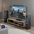 VEVOR Enceinte Colonne Paire Passive Tour de Son 3 Voies, avec Tweeter 19 mm 25,4 mm, Woofer 133,4 mm, Puissance de Crête 145 W, Réponse en Fréquence 70 Hz à 20 kHz, Boîtier MDF, pour Système Audio Domestique - image 9