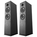 VEVOR Enceinte Colonne Paire Passive Tour de Son 2 Voies, avec Tweeter 25,4 mm, 2 Woofers 165 mm, Puissance de Crête 400 W, Réponse en Fréquence 65 Hz à 20 kHz, Boîtier en MDF Robuste, pour Audio Domestique - image 11