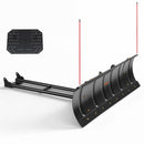 VEVOR Lame à Neige Réglable 109,2/152,4 cm Lame de Déneigement Universelle pour la Plupart des Quads et UTV, Hauteur et Orientation Gauche-Droite Réglables, 3 Options de Montage, en Acier au Carbone