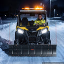 VEVOR Lame à Neige Réglable 109,2/152,4 cm Lame de Déneigement Universelle pour la Plupart des Quads et UTV, Hauteur et Orientation Gauche-Droite Réglables, 3 Options de Montage, en Acier au Carbone - image 9