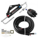 VEVOR Kit Direction Hydraulique Hors-bord 150 hp 7,3 m Système de Direction pour Bateau, Monomoteur, avec Pompe de Barre 2,5 MPa, Vérin de Verrouillage Bidirectionnel, 2 Flexibles Haute Résistance - image 2