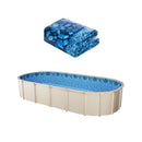 VEVOR Revêtement de Piscine Ovale, 914x457x147 cm, Doublure Durable Style Chevauchement en Vinyle Calibre Standard, Résiste à l'Usure, Rétention d'Eau, pour Piscines Hors Sol à Parois Hauteur 137 cm - image 2