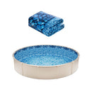 VEVOR Revêtement de Piscine Ronde, 914x147 cm, Doublure Durable de Style Chevauchement Vinyle Calibre Standard, Résiste à l'Usure, Rétention d'Eau, pour Piscines Hors Sol à Parois de Hauteur 137 cm - image 2