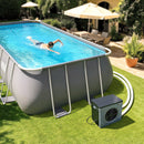 VEVOR Pompe à Chaleur pour Piscine 4,92 kW Chauffage Électrique de Piscine Hors Sol Jusqu'à 18 m³ pour Natation, COP Max. 5,29, Faible Niveau Sonore, Protection GFCI, Température de Chauffe 15 à 40 °C - image 9