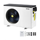 VEVOR Pompe à chaleur pour piscine, capacité de chauffage 2,51-11,38 kW, chauffage électrique de piscine à fréquence variable à économie d'énergie pour piscines hors sol 25 à 50 m³, AC220-240 V 50 Hz - image 2