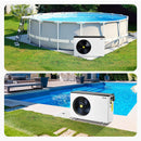 VEVOR Pompe à chaleur électrique pour piscine, capacité de chauffage 3,22-15,25 kW, chauffage de piscine à fréquence variable à économie d'énergie pour piscines hors sol 30 à 60 m³, AC220-240 V 50 Hz - image 9