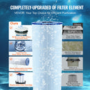 VEVOR Filtre à Cartouche de Piscine, Filtre Piscine Creusée 30 m² Système de Filtration de Piscine Hors Sol Assemblage Rapide avec Filtre Amélioré et Anti-fuite pour Filtrer Spa, Piscines Gonflables - image 5