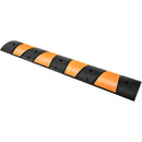 VEVOR Rampe de Protection de Câble 2 Canaux Passage de Câble au Sol Modulaire en Caoutchouc, Lot de 2, Longueur 185 cm Passe Cache Cables Charge 9980 kg Ralentisseur pour Protéger Cables Garage Route - image 11