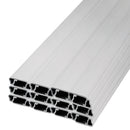 VEVOR Fil ondulé et canal de verrouillage, 2 m, canal de verrouillage à ressort pour serre, lot de 50, avec revêtement PE canal alliage d'aluminium pour film plastique, fixation de tissu d'ombrage - image 12