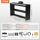 VEVOR Piano numérique, 88 touches entièrement pondérées, ensemble piano à clavier électrique avec double clavier, haut-parleurs, support, casque, 200 sons et rythmes, Bluetooth USB MIDI pour débutants - image 8