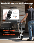 VEVOR Roue Jockey Remorque Électrique Motorisée 2,5 t Déplace Remorque 380 W 12 V Vitesse Déplacement 7 m/min Hauteur Serrage Réglable 31-63 cm Pneu Caoutchouc 20,3 cm pour Déplacer Caravanes Bateaux - image 5