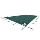 VEVOR Bâche Piscine Creusée 5,47x11,47 m PP Couverture Protection Piscine Rectangulaire contre Débris Neige Protège Piscine Maille Serrée Boulon Terre Laiton pour Piscines 4,87x11 m Maison Jardin Vert - image 12
