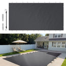 VEVOR Bâche à Bulle Piscine Hivernage, Anthracite en PVC 650-680 g / m² Couverture Solaire Piscine Rectangulaire, 4x8 m Maille Serrée pour les Piscines dans la Maison, le Jardin, l'Hôtel, l'Ingénierie - image 2