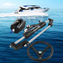 VEVOR Kit de Direction Hydraulique pour Bateau 300 HP, Cylindre de Direction Hors-bord, avec Pompe et Volant, sans Tuyau de Direction Hydraulique, pour Système de Direction des Bateaux Marine - image 9