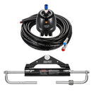 VEVOR Kit direction hydraulique hors-bord 150 CV, système de direction hydraulique pour marin avec volant, pompe de gouvernail, vérin de direction et 2 tuyaux pour bateaux monomoteurs à station unique - image 11