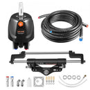 VEVOR Kit Direction Hydraulique Hors-bord 150kW (200 HP) Système Direction Hydraulique Bateau pour Monomoteur Station Unique, avec Pompe Barre 6,9 MPa, Cylindre de Verrouillage Bidirectionnel, Flexibles 7,9 m - image 2