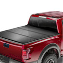 VEVOR Couvre-Benne à Trois Volets, Compatible avec Toyota Tundra 2014-2024 (NON COMPATIBLE avec Trail Edition Spéciale avec Boîtes de Rangement), Benne Courte 1694 mm Côté Plat, 181,4 kg, avec LED