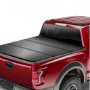 VEVOR Couvre-Benne à Trois Volets, Compatible avec Toyota Tundra 2014-2024 (NON COMPATIBLE avec Trail Edition Spéciale avec Boîtes de Rangement), Benne Courte 1694 mm Côté Plat, 181,4 kg, avec LED - image 2