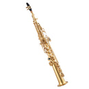 VEVOR Saxophone Droit Soprano Si Bémol Kit Saxophone Débutants Laiton Résistant avec Étui de Transport, Bec, Sangles, Chiffon et Tige de Nettoyage, Gants, 23 Touches, pour Débutants, Étudiants, Doré - image 11