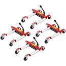 VEVOR Chariot de Manutention de Voiture Lot de 4, Charge Chacun 680 kg , Chariot Déplace Voiture Hydraulique, Roues Rotatives à 360°, Aide à la Manœuvre Positionnement pour Véhicule Camion Remorque