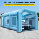 VEVOR Cabine de Peinture Gonflable Automobile 8x4x3m Tente Gonflable Auto Pulvérisation Peinture Extérieur avec Souffleurs de Gonflage de Ventilation 1100W/330W pour Voiture - image 3