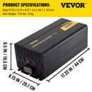 VEVOR Onduleur à Onde Sinusoïdale Modifiée 5000 W CC 12 V vers CA 120 V Voiture - image 8