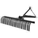 VEVOR Râteau Déchaumeur Tracté 1525 mm Déchaumeur Remorquable Attelage 3 Points, Compatible avec Tracteurs, pour Préparation du Sol, Entretien du Gazon, Aération de Pelouse, 32 Dents en Acier Robuste - image 10