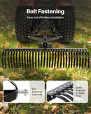 VEVOR Râteau Déchaumeur Tracté 1525 mm Déchaumeur Remorquable Attelage 3 Points, Compatible avec Tracteurs, pour Préparation du Sol, Entretien du Gazon, Aération de Pelouse, 32 Dents en Acier Robuste - image 6