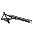 VEVOR Scarificateur Tracté 183 cm Râteau Scarificateur à Remorquer pour Tracteurs Attelage 3 Points Catégorie 1, Jardin, Ferme, Entretien de Pelouse, Enlever Herbe Morte Gazon, avec 36 Dents en Acier - image 11